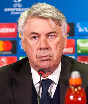 Carlo Ancelotti, entraineur du Real Madrid.